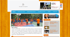 Desktop Screenshot of basquetbolescolar.com